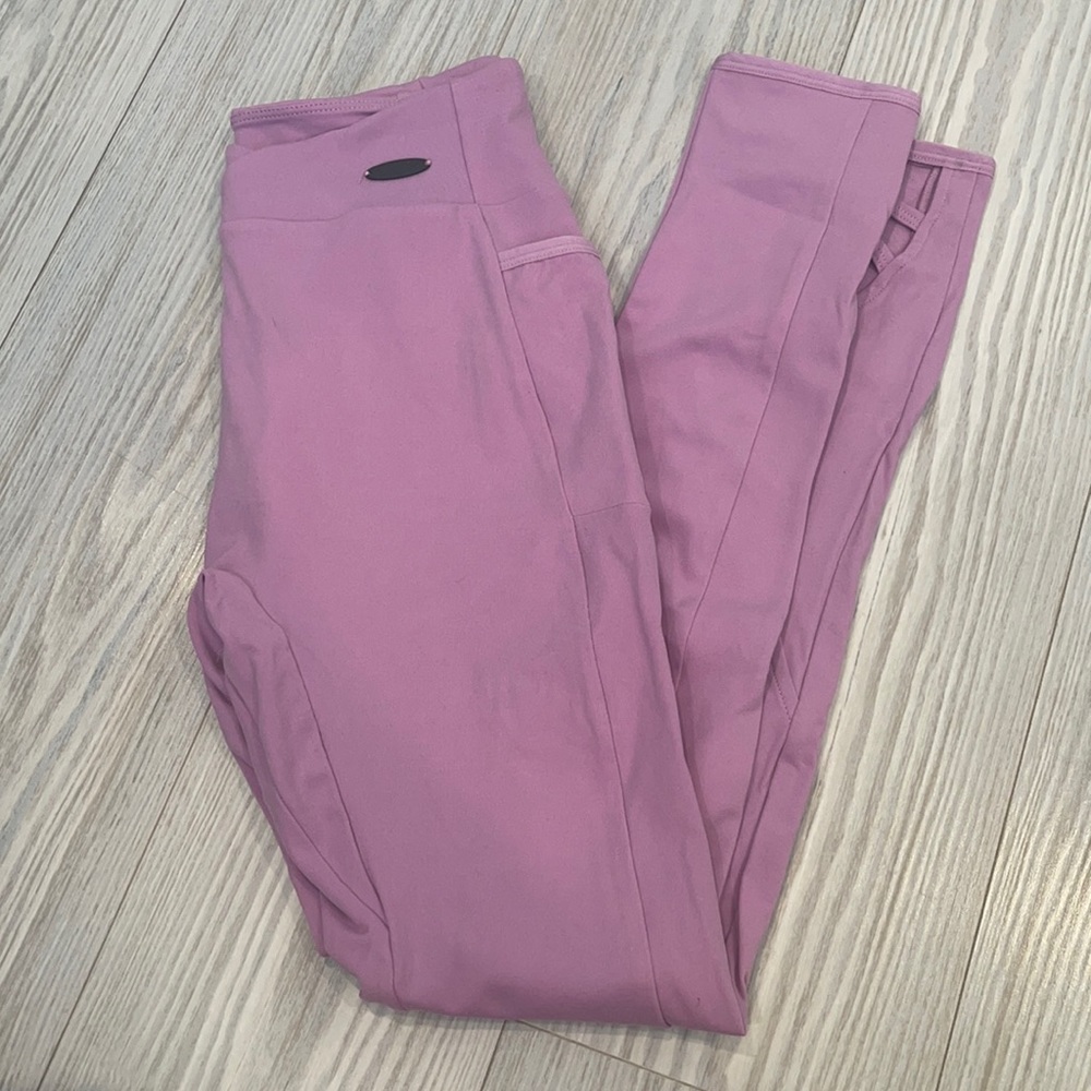 Gymshark Mauve/Pink High-Waisted Leggings